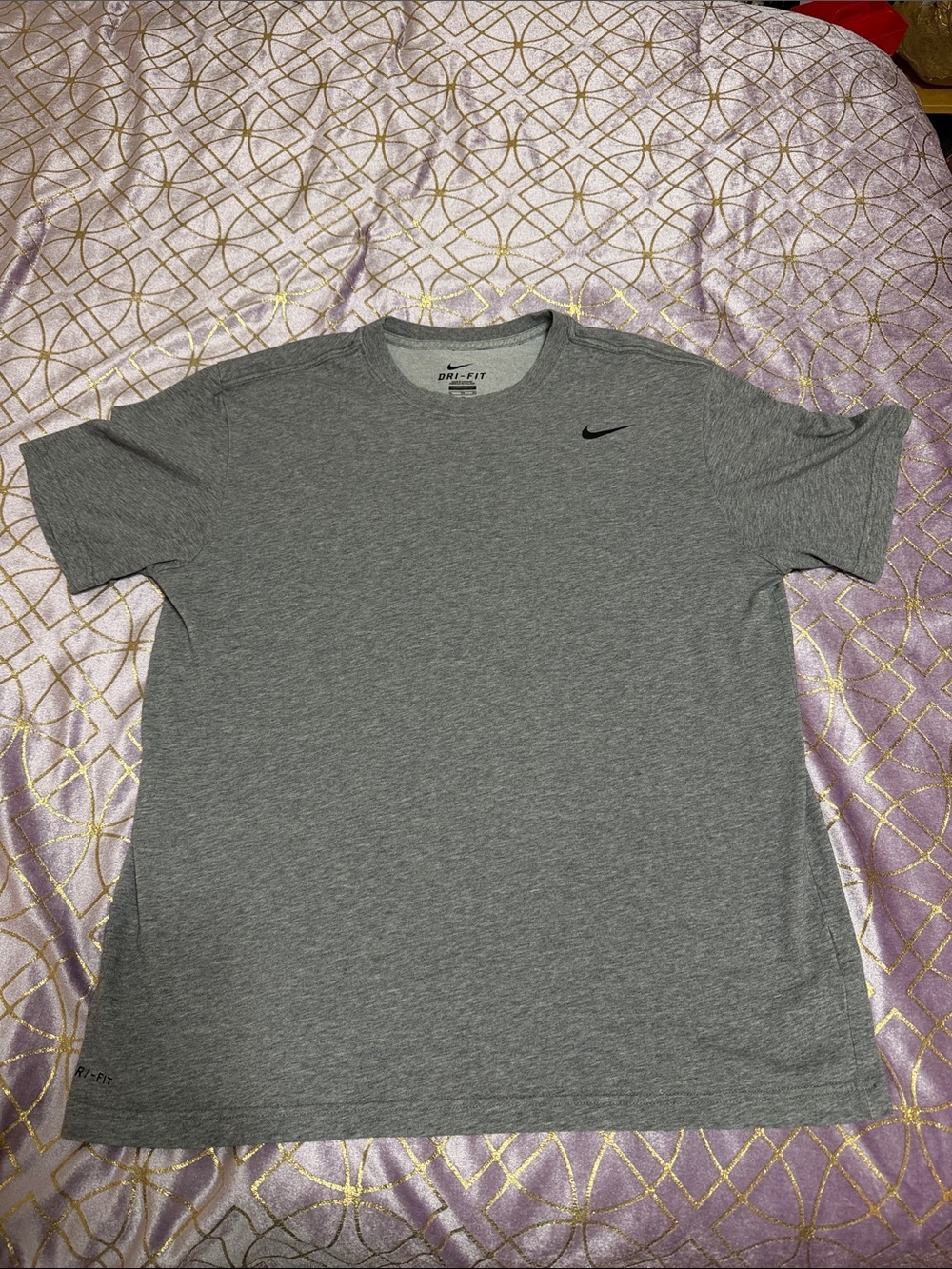 💥 MENS Nike Grey Dri-FIT Short Sleeve Athletic Tee